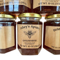 Local Raw Goldenrod Honey - 10oz Glass Jar